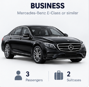 Mercedes-Benz E-Class – clasa Business Sedan, transfer cu șofer în Chișinău
